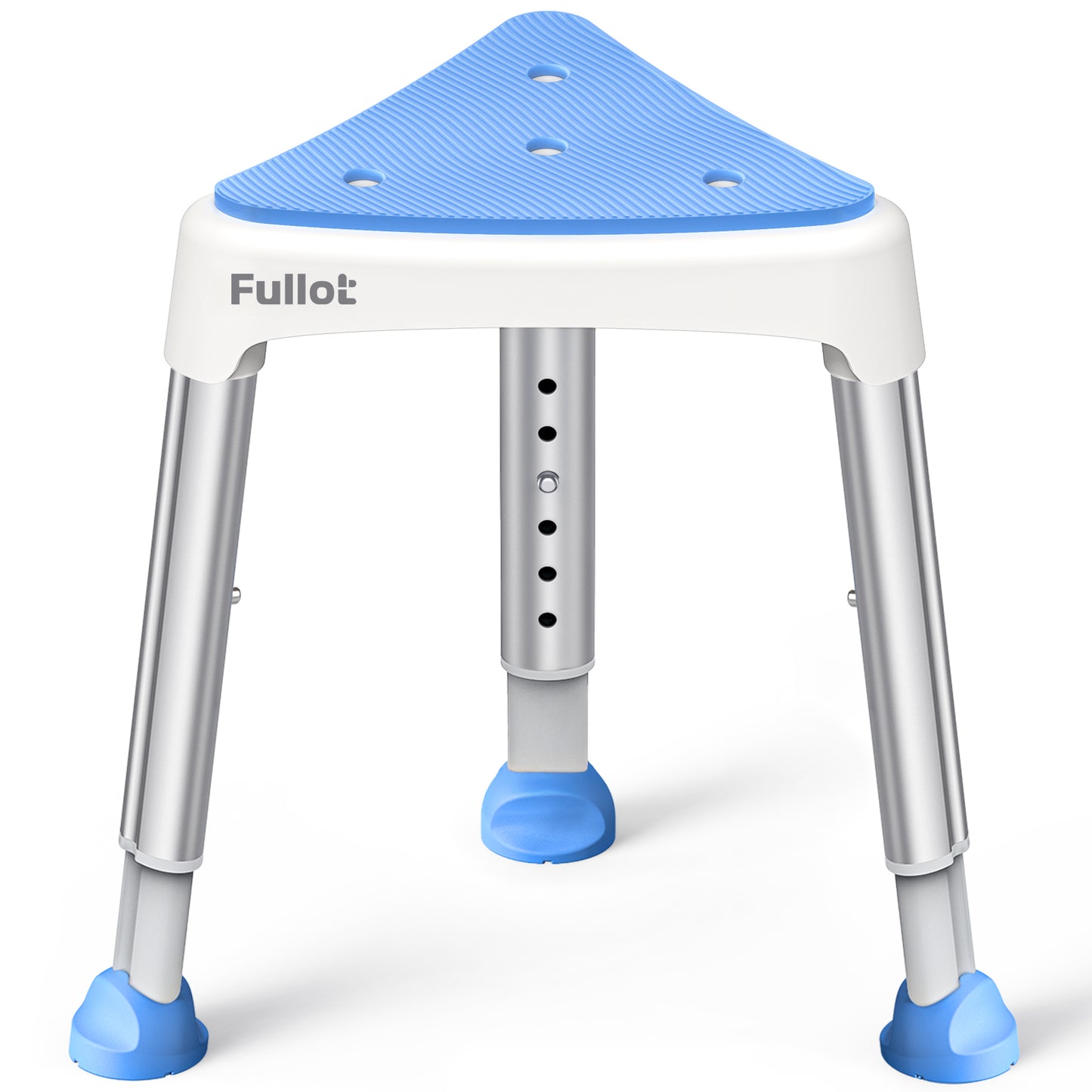Space-Saving Triangular Shower Chair for Elderly and Disabled with EVA Pad