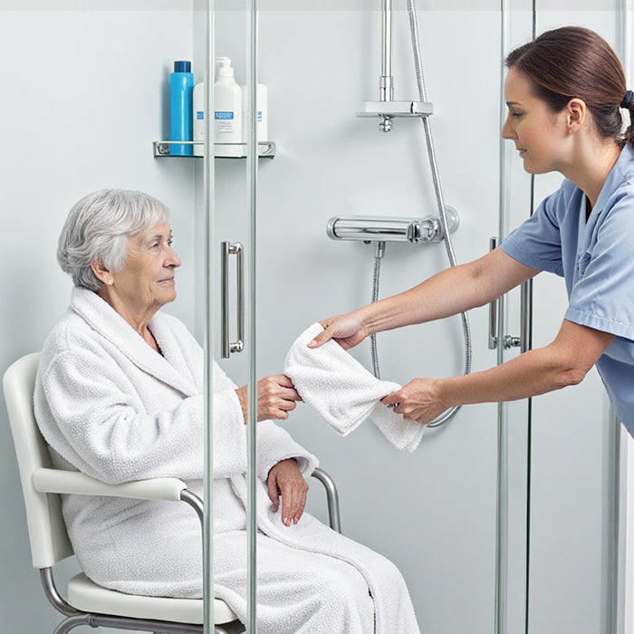 Making Care Easier: The Triangle Series Shower Chair
