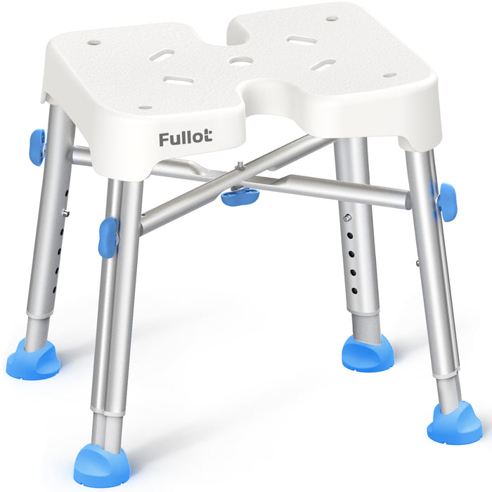 Ergonomic H-Shaped Shower Chair for Inside Shower